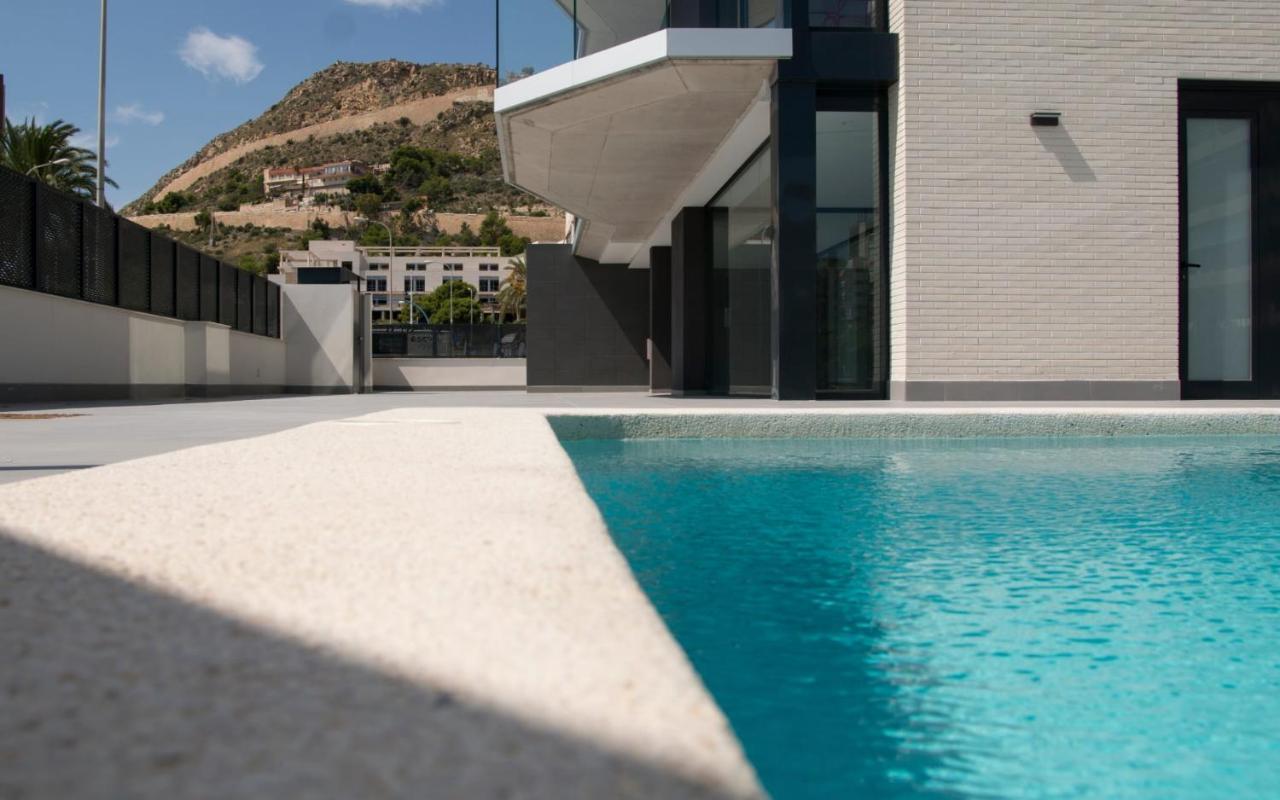 Modern Sea Front East Wind Apartment Alicante Ngoại thất bức ảnh